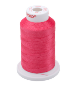 61511 - Deep Rose Polyester Embroidery Thread - 40 Wt. 1,100 yd. Cone
