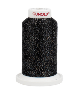 50615 - Black with Pewter Sparkle 30 Wt. Poly Sparkle™ 1,100 yd. Cone