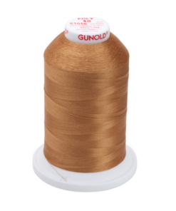 61056 - Medium Tawny Tan Polyester Embroidery Thread - 40 Wt. 5,500 yd. Cone