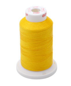 61185 - Golden Yellow Polyester Embroidery Thread - 40 Wt. 1,100 yd. Cone