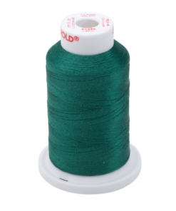 61449 - Dark Kelly Green Polyester Embroidery Thread - 40 Wt. 1,100 yd. Cone