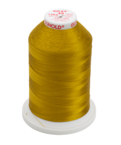 1262-Dk. Autumn Gold Sulky™ Rayon Thread 40 Wt. 5,500 yd. Cone