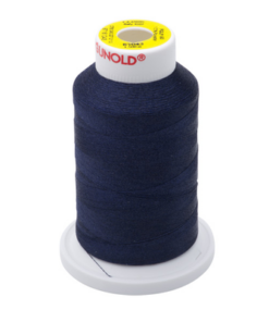 61043 - Dark Navy Polyester Embroidery Thread - 60 Wt. 1,650 yd. Cone