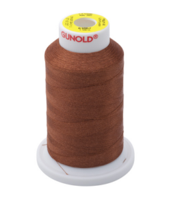 61057 - Dark Tawny Tan Polyester Embroidery Thread - 60 Wt. 1,650 yd. Cone