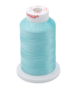 61045 - Light Teal Polyester Embroidery Thread - 40 Wt. 1,100 yd. Cone