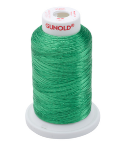 7018 - Christmas Green Metallic Embroidery Thread - 30 Wt. 1,100 yd. Cone