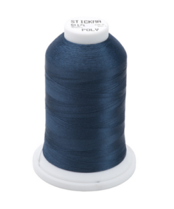 61171 - Weathered Blue Polyester Embroidery Thread - 40 Wt. 5,500 yd. Cone