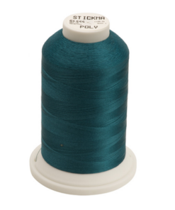 61444 - Deep Jade Polyester Embroidery Thread - 40 Wt. 5,500 yd. Cone