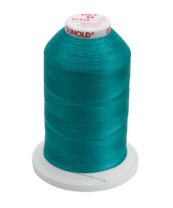 61442 - Aquamarine Polyester Embroidery Thread - 40 Wt. 5,500 yd. Cone