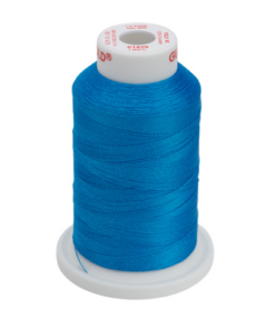 61429 - Bright Sapphire Polyester Embroidery Thread - 40 Wt. 1,100 yd. Cone