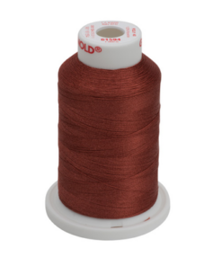 61594 - Light Cordovan Polyester Embroidery Thread - 40 Wt. 1,100 yd. Cone