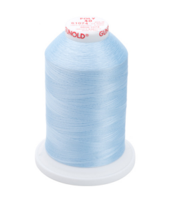 61074 - Pale Powder Blue Polyester Embroidery Thread - 40 Wt. 5,500 yd. Cone