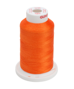 61078 - Tangerine Polyester Embroidery Thread - 40 Wt. 1,100 yd. Cone