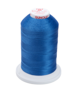 61143 - True Blue Polyester Embroidery Thread - 40 Wt. 5,500 yd. Cone