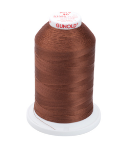 61058 - Tawny Brown Polyester Embroidery Thread - 40 Wt. 5,500 yd. Cone