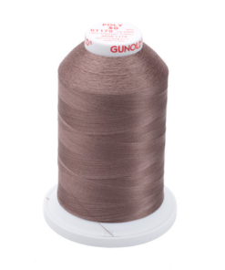 61179 - Dark Taupe Polyester Embroidery Thread - 40 Wt. 5,500 yd. Cone