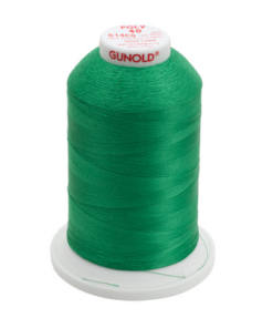 61469 - Leaf Green Polyester Embroidery Thread - 40 Wt. 5,500 yd. Cone