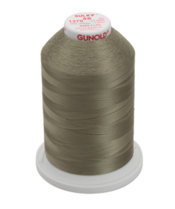 1270-Dk. Gray Khaki Sulky™ Rayon Thread 40 Wt. 5,500 yd. Cone