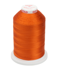0677-Lt. Rust Sulky™ Rayon Thread 40 Wt. 5,500 yd. Cone