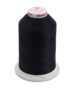 61419 - Indigo Polyester Embroidery Thread - 40 Wt. 5,500 yd. Cone