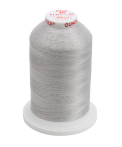 61357 - Dove Gray Polyester Embroidery Thread - 40 Wt. 5,500 yd. Cone