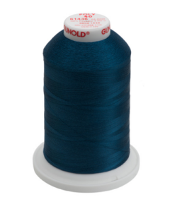 61436 - Ocean Blue Polyester Embroidery Thread - 40 Wt. 5,500 yd. Cone