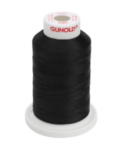 61352 - Piano Black Polyester Embroidery Thread - 40 Wt. 1,100 yd. Cone