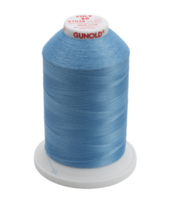 61028 - Baby Blue Polyester Embroidery Thread - 40 Wt. 5,500 yd. Cone