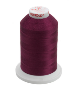 61412 - Dark Magenta Polyester Embroidery Thread - 40 Wt. 5,500 yd. Cone