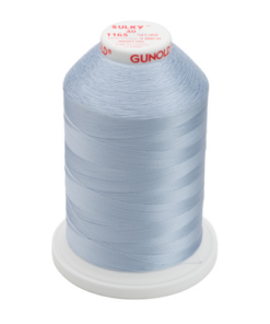 1165-Lt. Sky Blue Sulky™ Rayon Thread 40 Wt. 5,500 yd. Cone