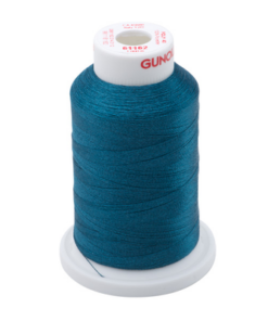 61162 - Deep Teal Polyester Embroidery Thread - 40 Wt. 1,100 yd. Cone