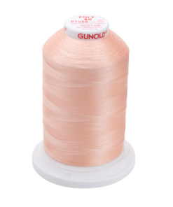 61258 - Coral Reed Polyester Embroidery Thread - 40 Wt. 5,500 yd. Cone