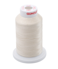 61082 - Ecru Polyester Embroidery Thread - 40 Wt. 1,100 yd. Cone