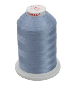 1711-Lt. Blue Sulky™ Rayon Thread 40 Wt. 5,500 yd. Cone