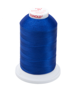 61042 - Deep Royal Polyester Embroidery Thread - 40 Wt. 5,500 yd. Cone