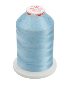 1248-Med. Pastel Blue Sulky™ Rayon Thread 40 Wt. 5,500 yd. Cone