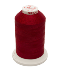 61399 - Dark Lipstick Red Polyester Embroidery Thread - 40 Wt. 5,500 yd. Cone