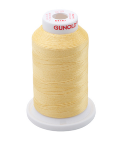 61167 - Maize Yellow Polyester Embroidery Thread - 40 Wt. 1,100 yd. Cone