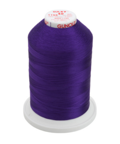 1195-Dk. Purple Sulky™ Rayon Thread 40 Wt. 5,500 yd. Cone