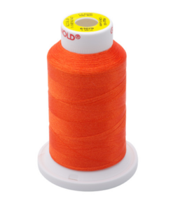 61078 - Tangerine Polyester Embroidery Thread - 60 Wt. 1,650 yd. Cone