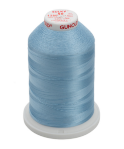 1289-Ice Blue Sulky™ Rayon Thread 40 Wt. 5,500 yd. Cone