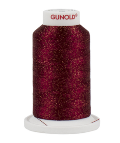 50591 - Claret with Copper Sparkle 30 Wt. Poly Sparkle™ 1,100 yd. Cone