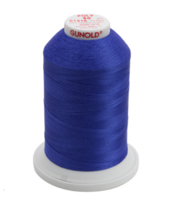 61416 - Iris Polyester Embroidery Thread - 40 Wt. 5,500 yd. Cone