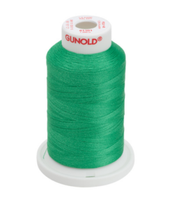 61101 - True Green Polyester Embroidery Thread - 40 Wt. 1,100 yd. Cone