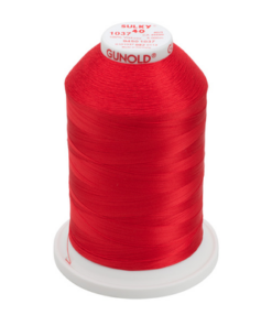 1037-Lt. Red Sulky™ Rayon Thread 40 Wt. 5,500 yd. Cone