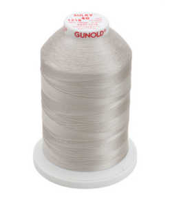 1218-Silver Gray Sulky™ Rayon Thread 40 Wt. 5,500 yd. Cone