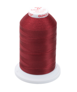 61035 - Dark Burgundy Polyester Embroidery Thread - 40 Wt. 5,500 yd. Cone