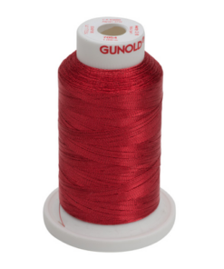 7054 - Red Metallic Embroidery Thread - 30 Wt. 1,100 yd. Cone