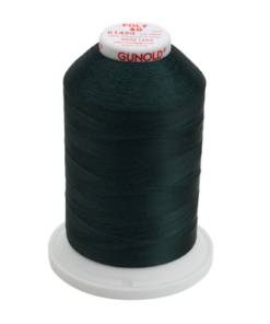 61450 - Ultra Kelly Green Polyester Embroidery Thread - 40 Wt. 5,500 yd. Cone