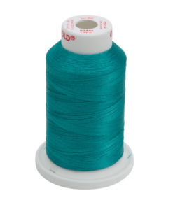 61442 - Aquamarine Polyester Embroidery Thread - 40 Wt. 1,100 yd. Cone
